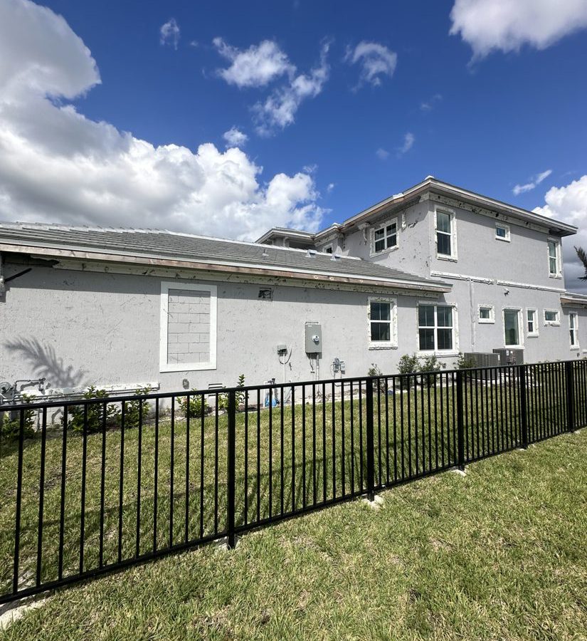 Avenir Rear Yard Restored Exterior