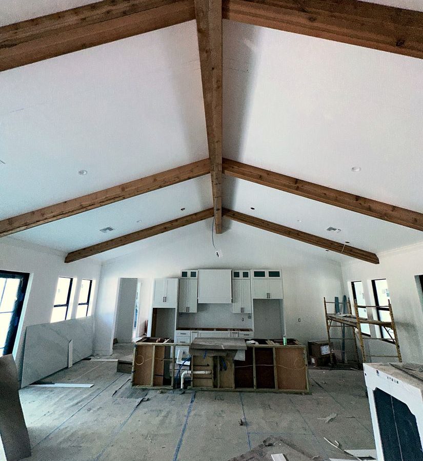 Custom Home Kitchen Cabinetry Installation