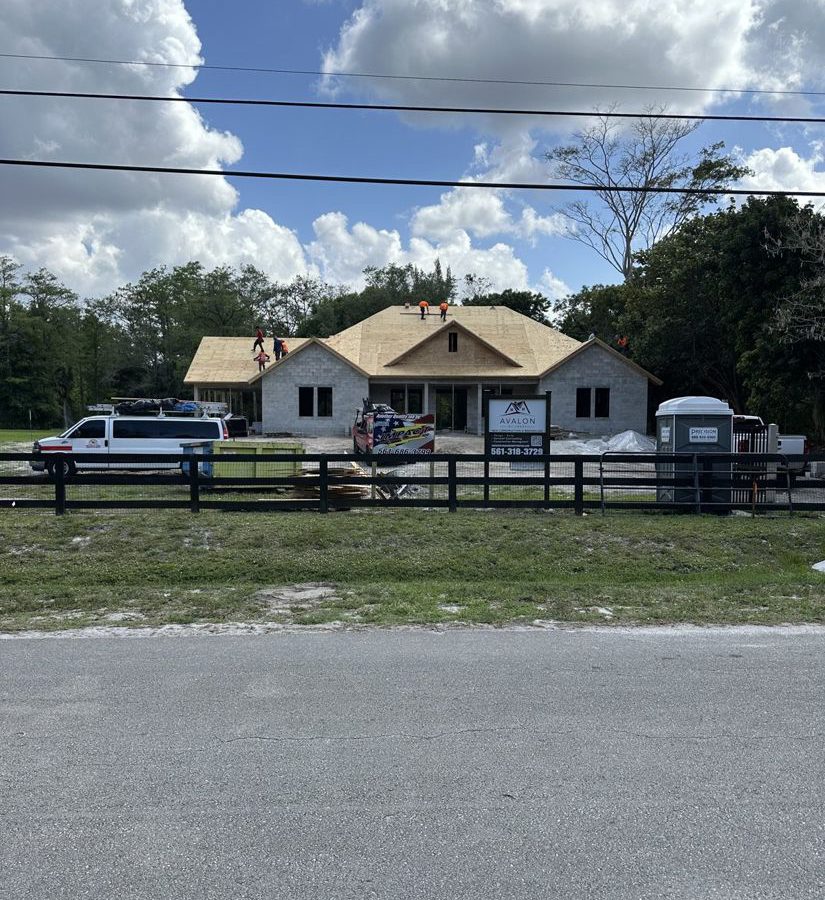 Custom Home Original Property Before Construction