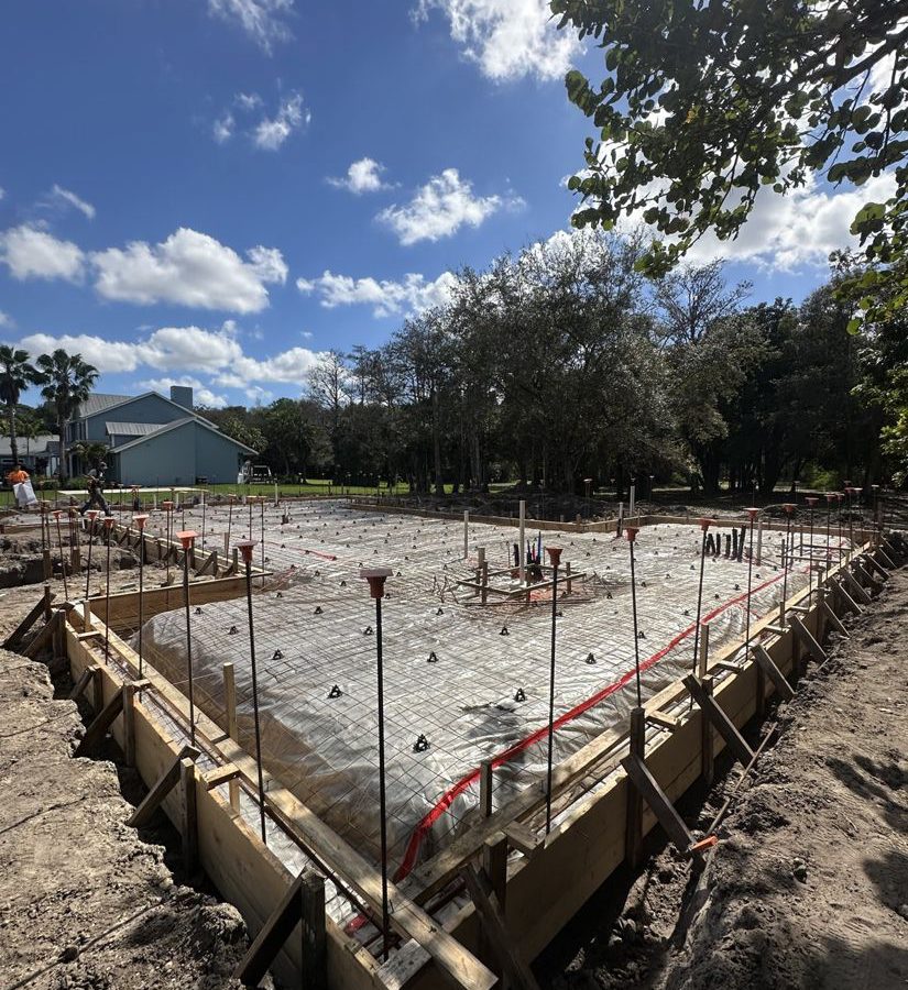 Custom Home Foundation Footings Rebar
