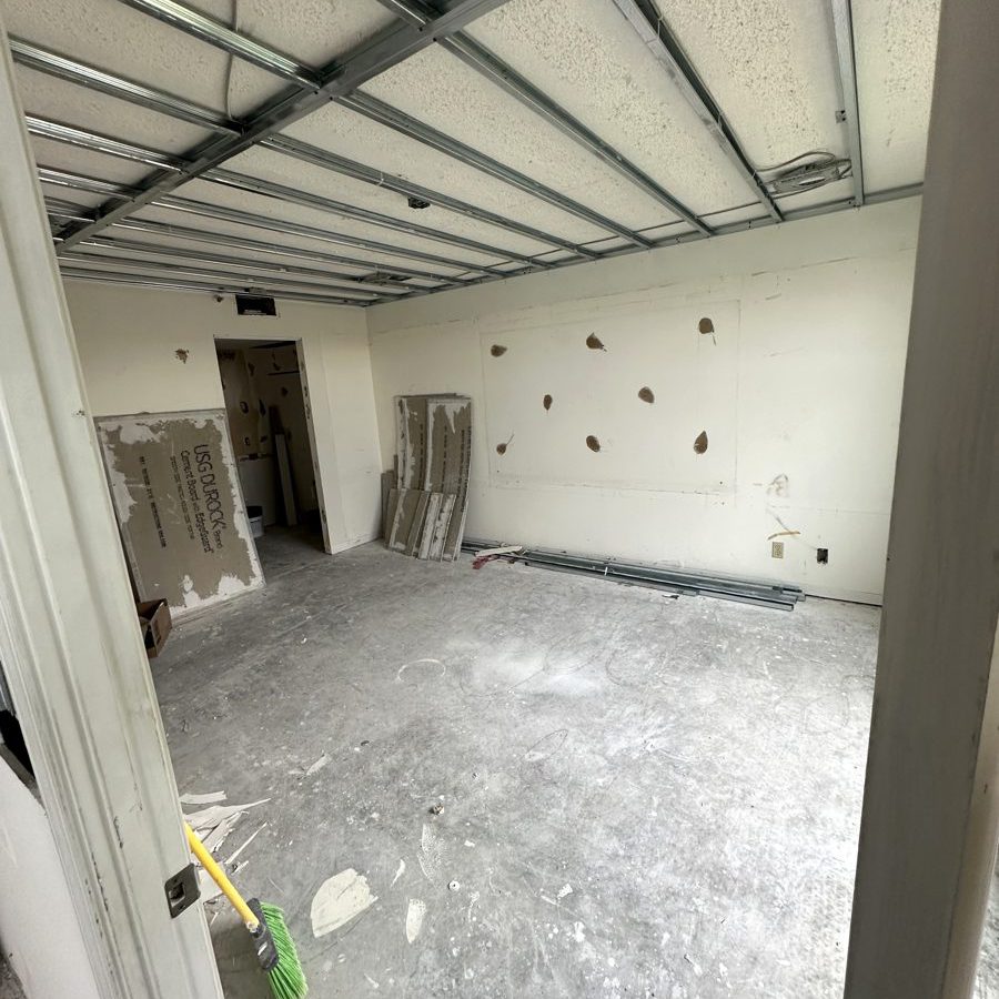Jupiter Cove Condo Demolition Ceiling Grid