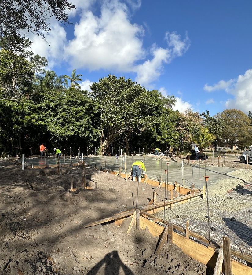 Custom Home Foundation Site Preparation